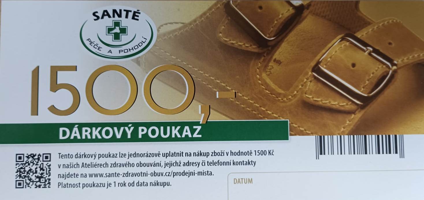 Dárkový poukaz 1500,- foto